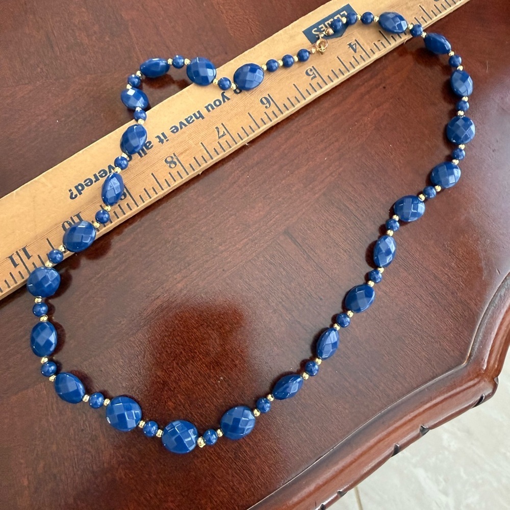 Vintage Blue Necklace